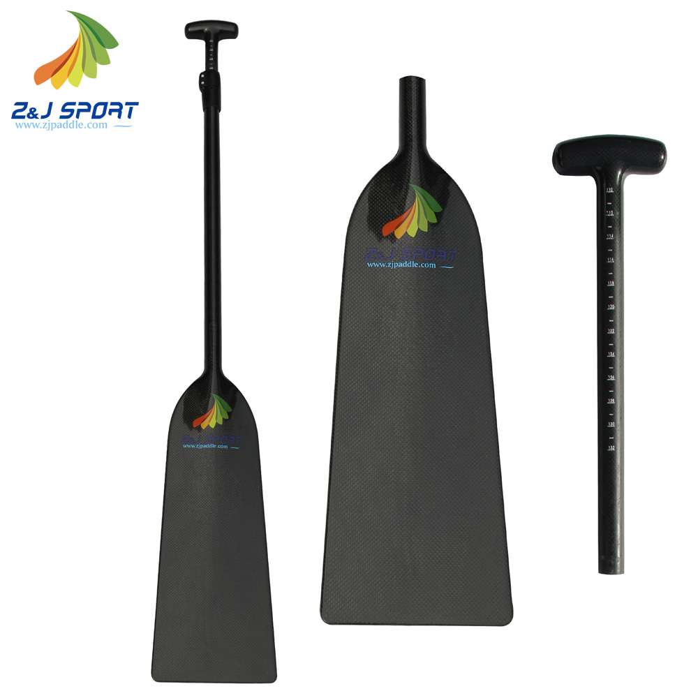 Zijie Sports Adjustable Full Carbon Fiber Dragon Boat Paddle IDBF Approved