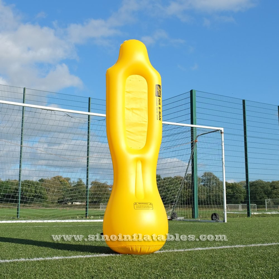 1.65 meter high soccer dummy inflatable football tumbler goalkeeper for children N adults football training mannequin equipment