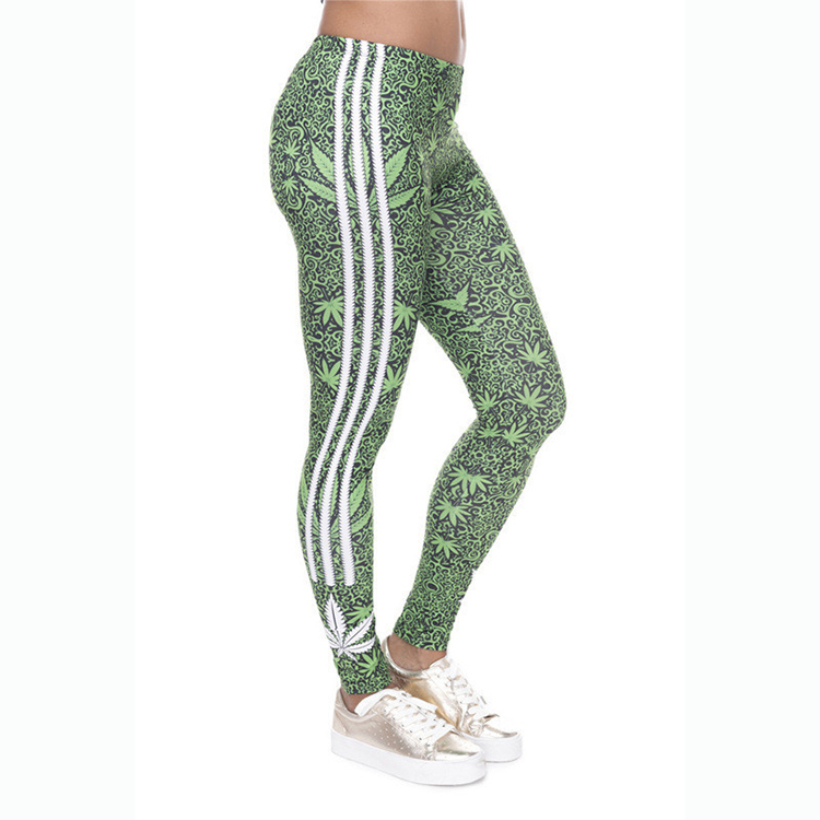 Latest Design Women Fashion Skinny Super Soft Casual Pants Wholesale Print Leggings
