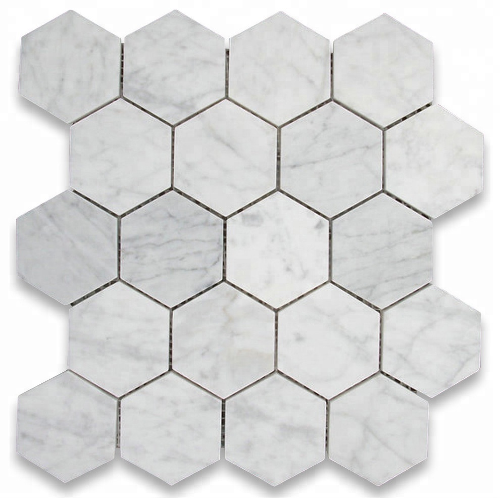 Bianco Carrara Marble Mosaic