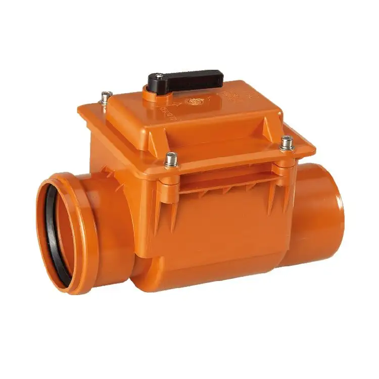 ERA brand PVC-U drainage non-return valve for pools and industrial water drainage
