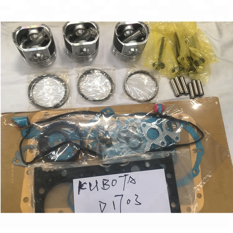 V2203 V1505 D905 D950 D1703 двигателя комплект запасных частей (трактор рисоуборочная машина дизельный двигатель экскаватора) для Kubota