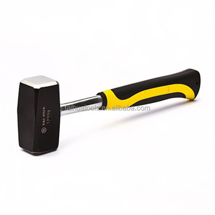 1500g stone hammer with fiberglass handle