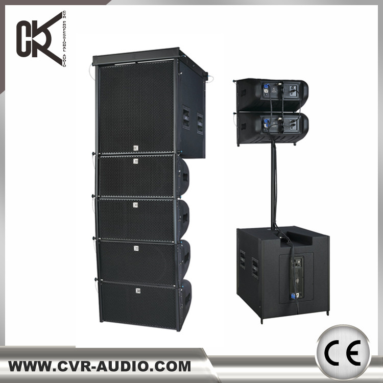 dj sound system line array system powered 10"line array box