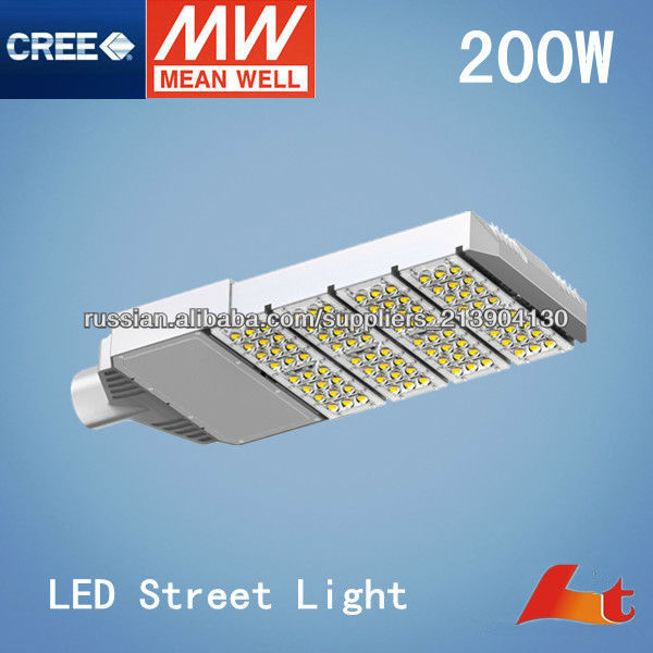 горячий продавать LED дорога лампы Cree чип Mean well водитель BV CE RoHs