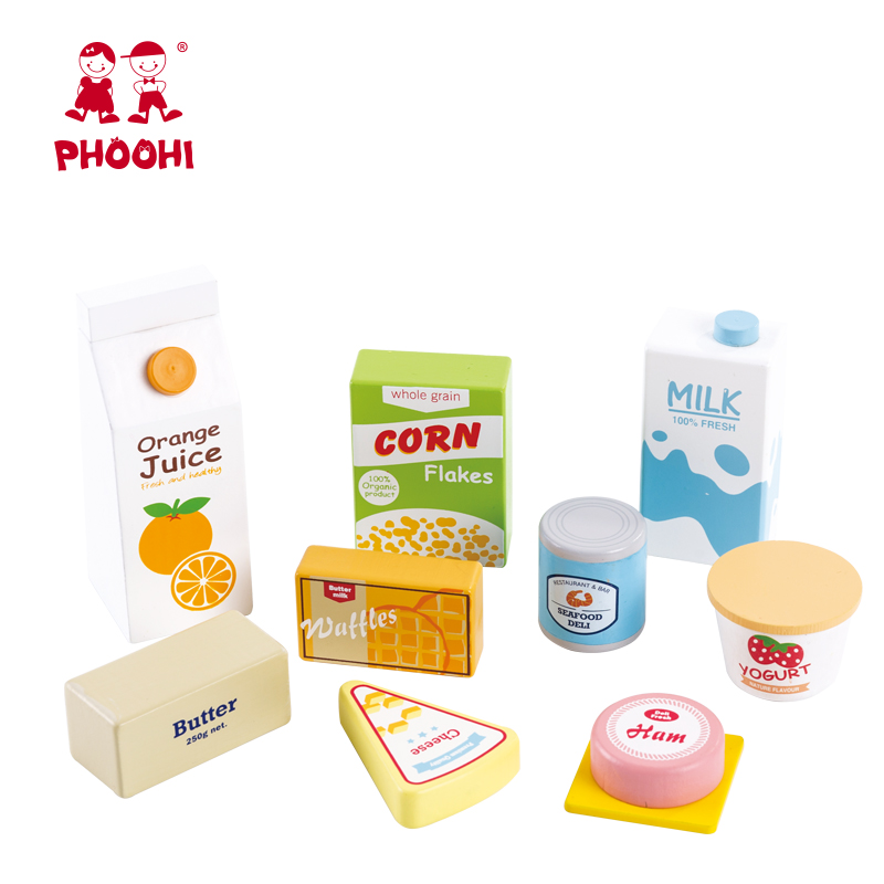 Новое поступление детская кухня ролевой Игровой набор деревянная детская пищевая игрушка для малыша