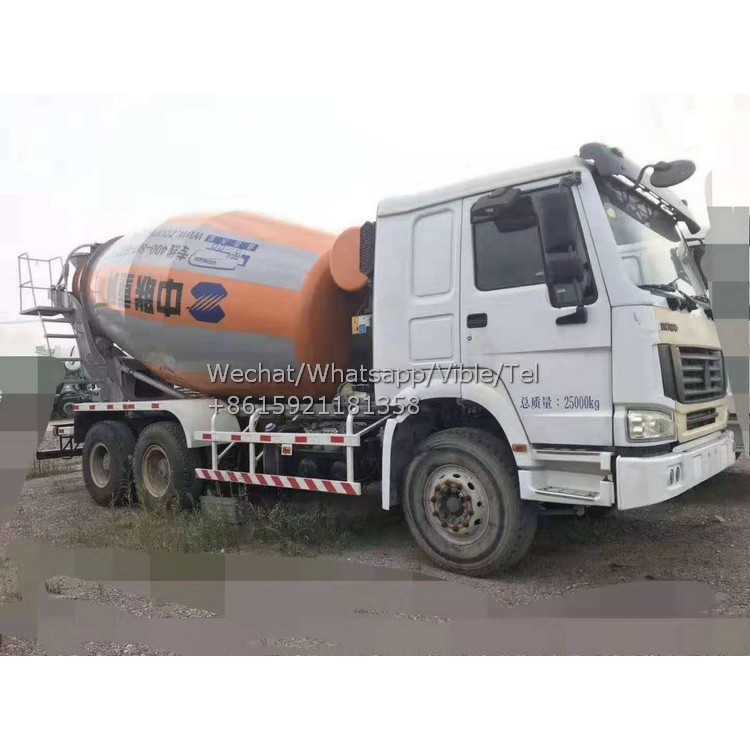 Chinese Manufacture Sinotruk Howo 6x4 Mixer truck, Seconed Head 10 Wheelers Howo Concrete Mixer Truck For Sale