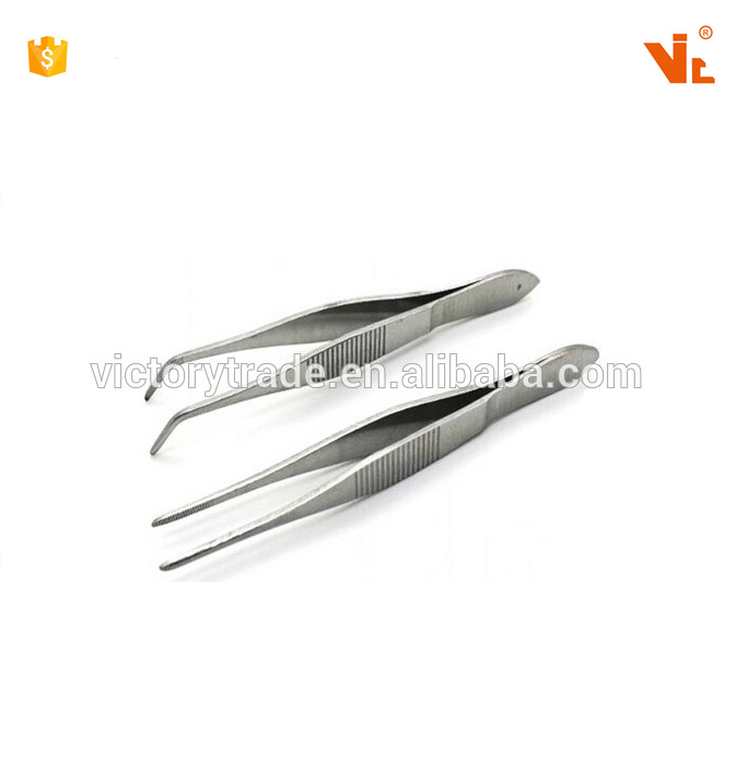 V-GF078 оптовая продажа лучшим из нержавеющей стали острым Хирургический пинцет медицинский пинцет