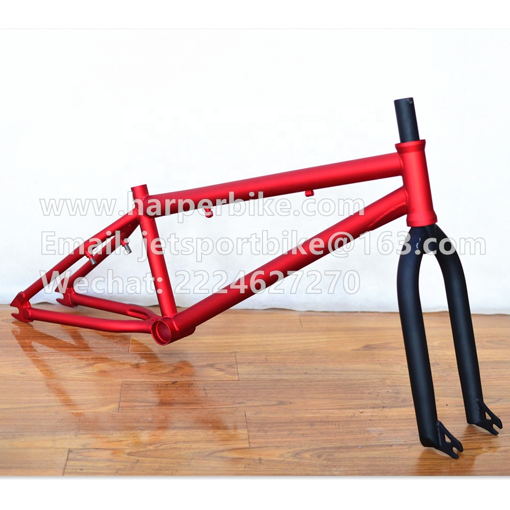Хорошее качество 20 дюймов bmx рама chromoly 4130 вилка