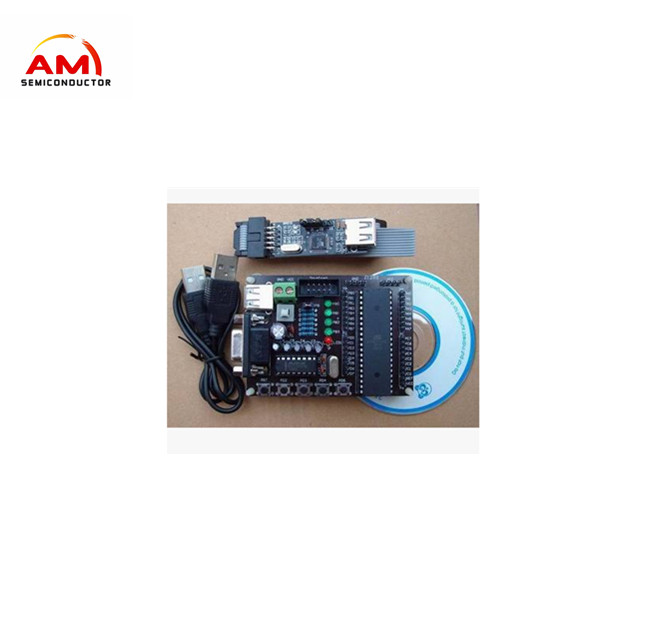 IC Chip AVR ATMEGA16 Series MCU development board and USB download cable