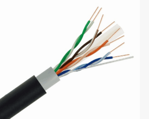 Водонепроницаемый сетевой кабель Cat 6 1000ft пленум 4pr из чистой меди UTP Cat6
