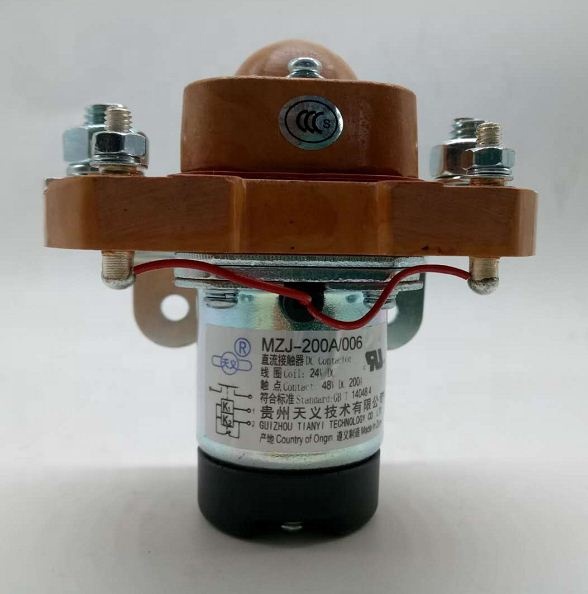 Mzj 200A 006 011 013 12v 24v 48 вольт постоянного тока электромагнитный для вилочных погрузчиков контактор производитель только BM происхождения sicne 1965 для грузовика