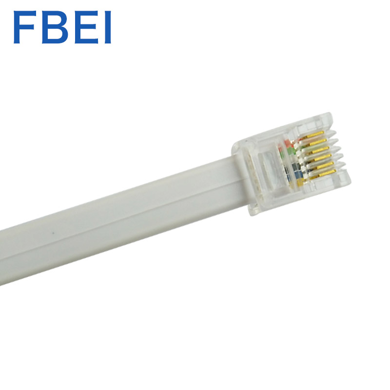 RJ11 6Pin телефонный шнур 6P6C телефонный шнур RJ11 телефонный плоский кабель