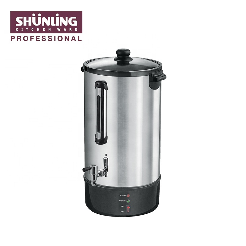 Commercial kitchen equipment china Hotel 20L super big durable 304 electric kettle stainless steel