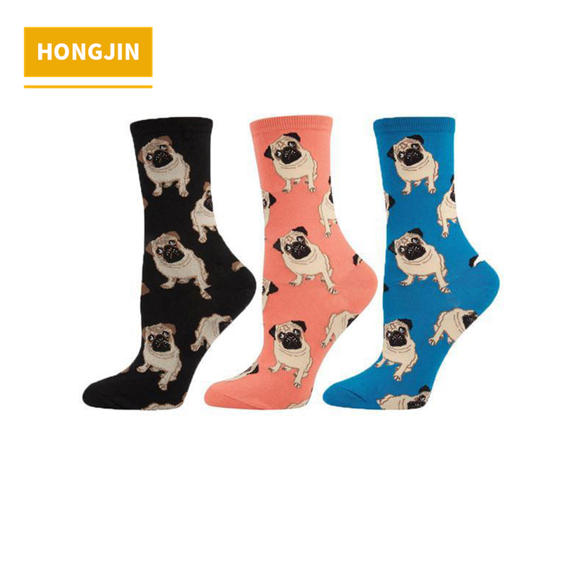 HJ-II-0818 pug socks