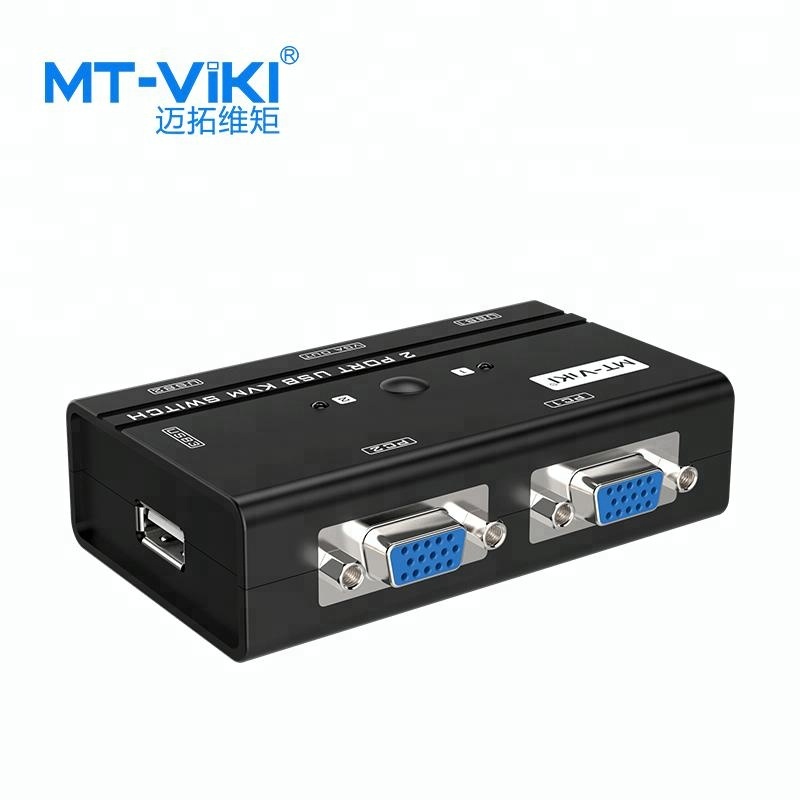 Мини 2 порта ручной Vga горячий разъем Usb Kvm переключатель