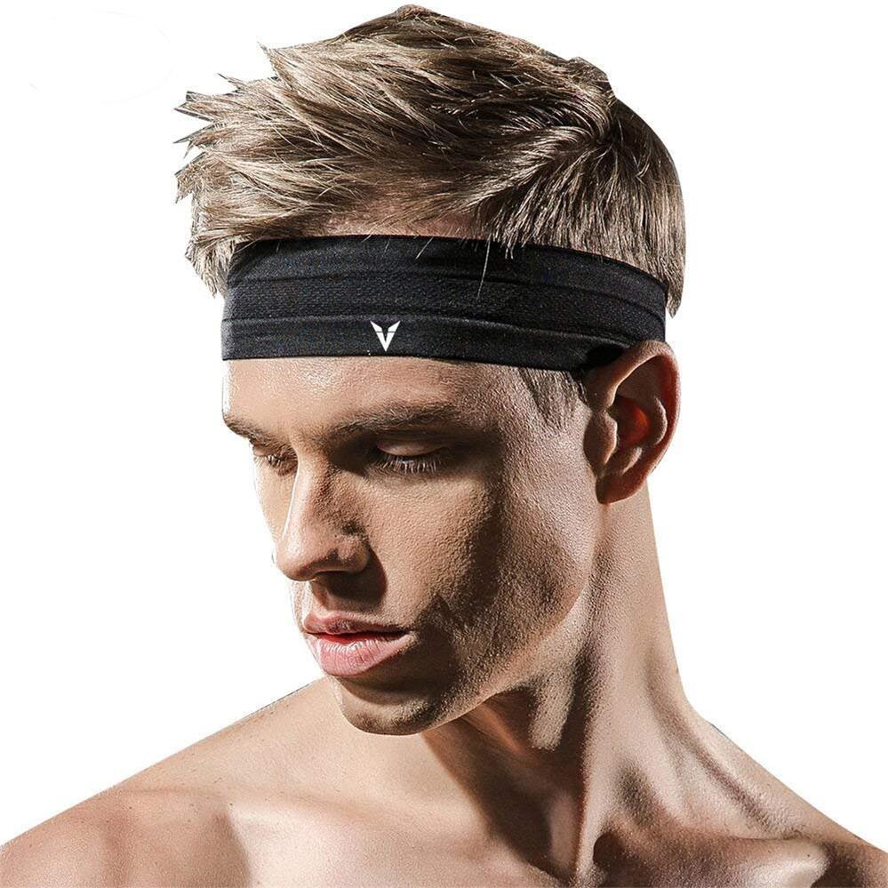 Упругие тонкие спортивные ободки Sweatbands Для Бега Йога тренажерный зал фитнес