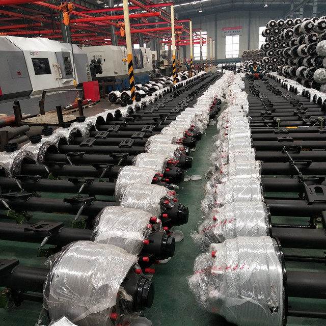 China standard trailer stub 16T axle