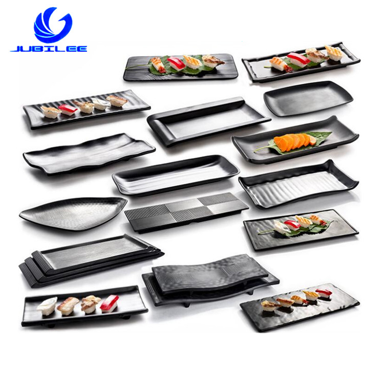 Manufacturers Wholesale Restaurant Dinner Rectangular Melamine Plate