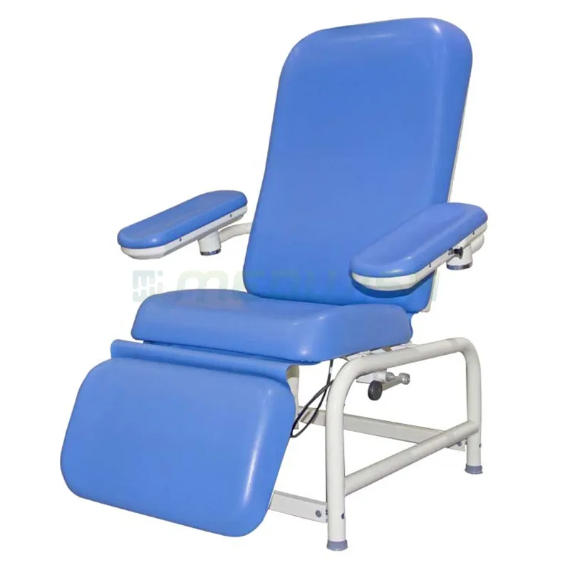 Good Design And Comfortable China Hospital Medical Adjustable Patient Blood Sampling Donation Manual Blood Collection Chair