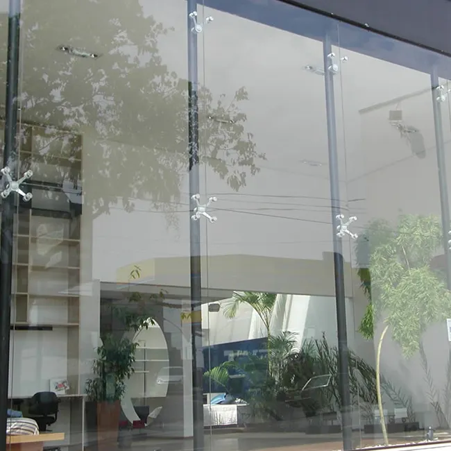 Паук для фиксации стекла для прозрачной стеклянной занавески