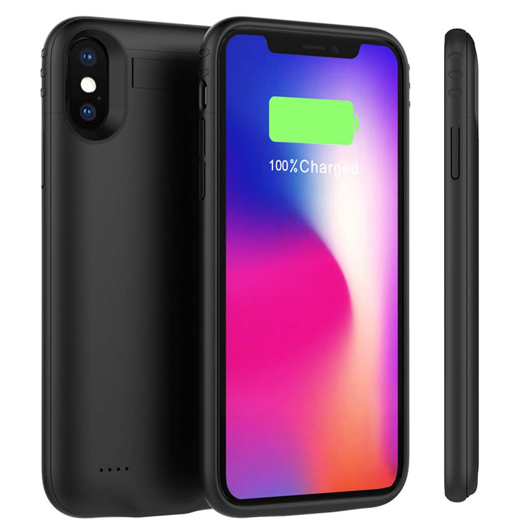 Тонкий резервный внешний аккумулятор емкостью 5200 мАч для IPhone X/XS/ XR/XS MAX