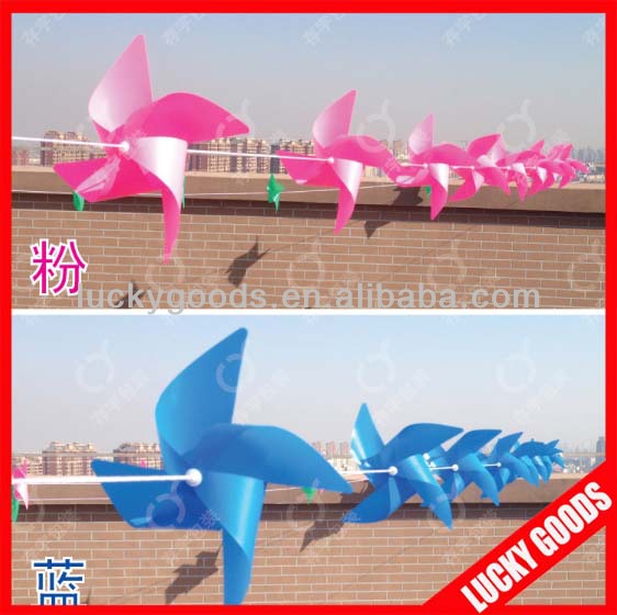 custom wholesale outdoor decorative plastic pinwheel