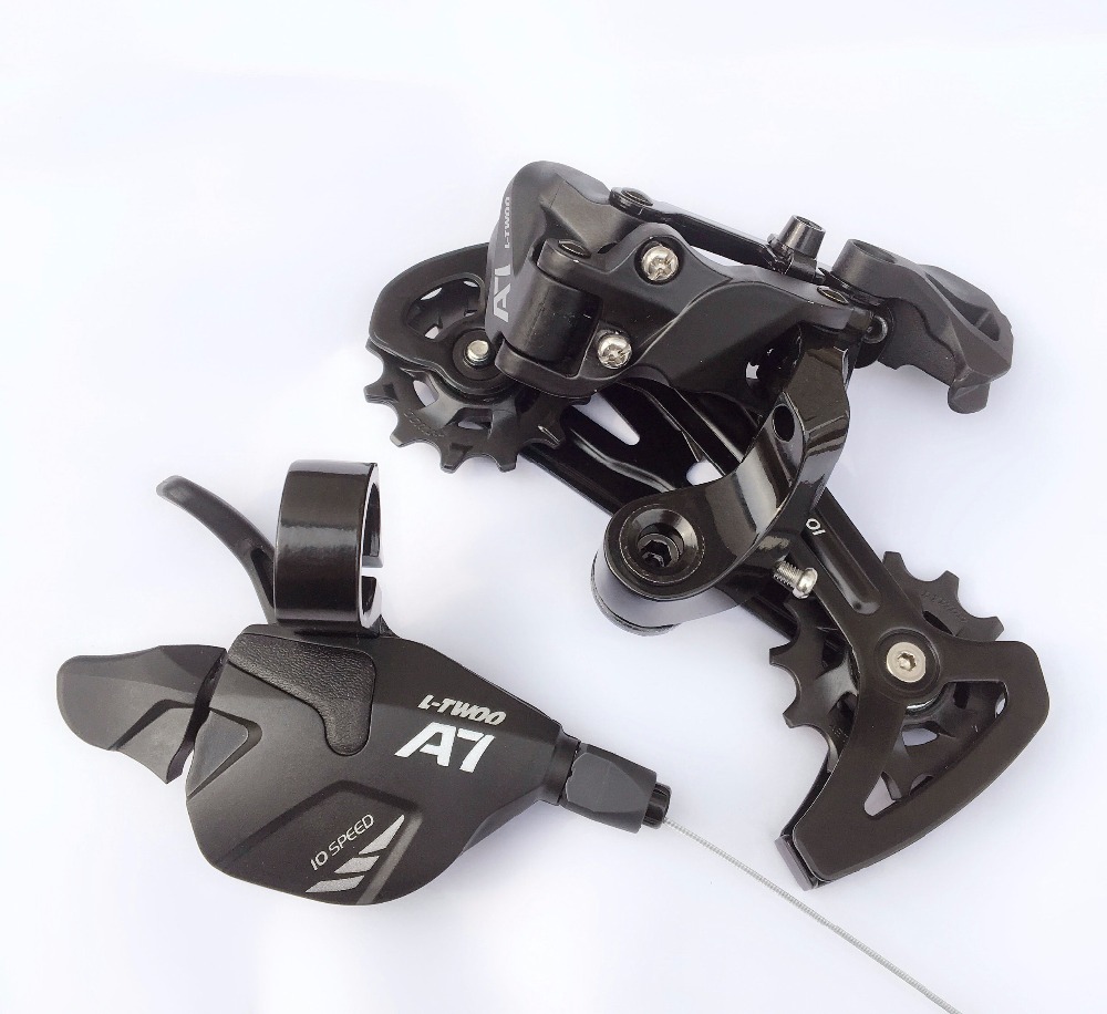 Велосипед A7 1x10 Groupset рычаг переключения + задний переключатель для MTB велосипеда 10-скоростные кассетные звездочки