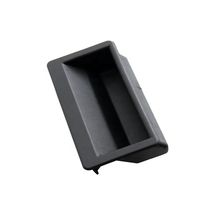 Black cabinet handle plastic handles for distribution boxes
