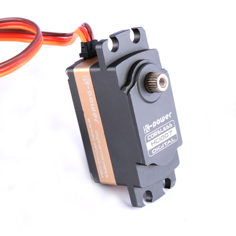 High speed Low Profile HV Digital Servo motor for 1/10 RC Drift Car K-power HC1007