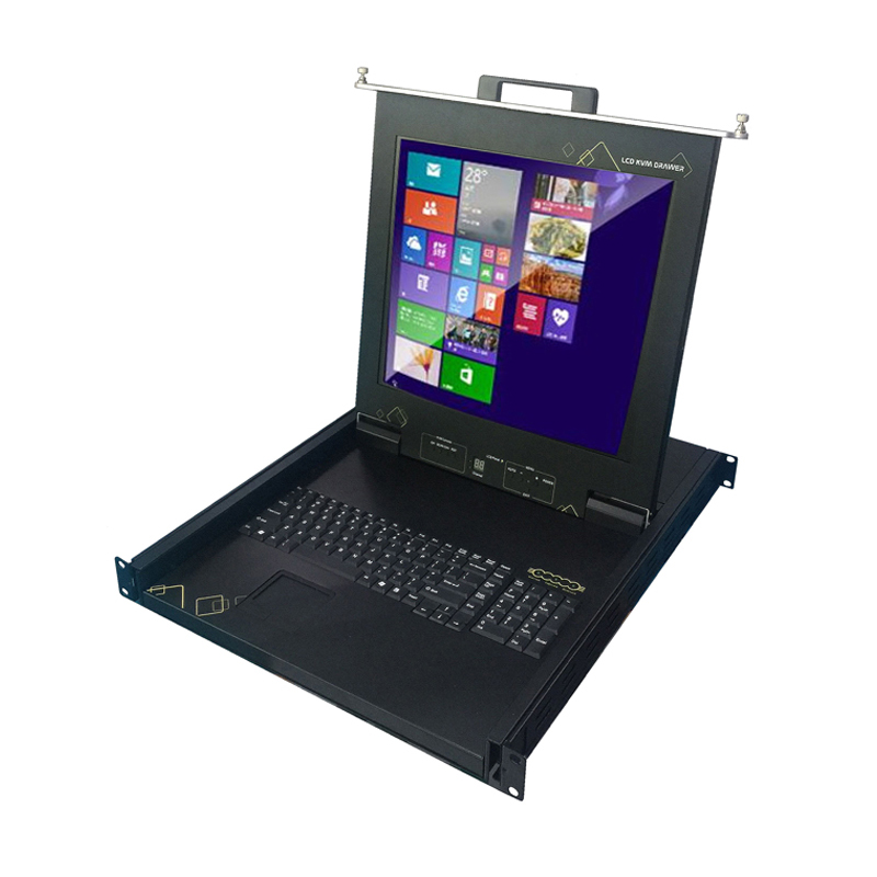 2018 классический тип жк-kvm-переключатель VGA 8 портов usb Подключите 17-дюймовый экран