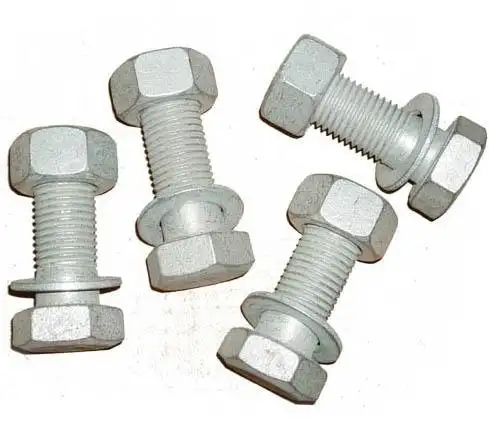 Galvanized Bolt Fasteners:Hot Dip Galvanized Bolts And Nuts Set
