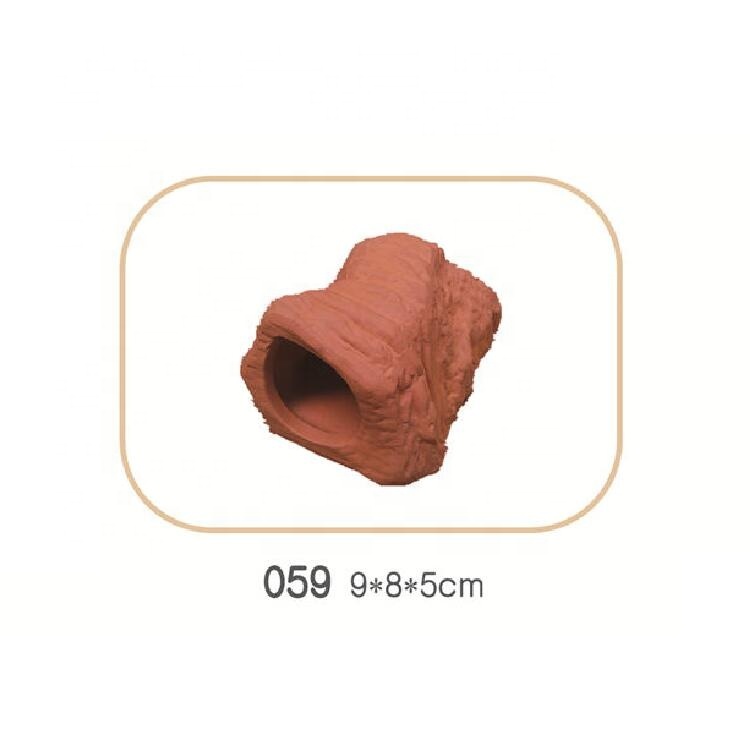 Пещера 059, аквариумная глиняная пещера для разведения, прятки, нереста, креветки, Детские рыбы, цихлиды и плечи