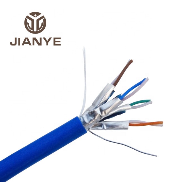 Лучшая цена медь 4pr 23awg UTP FTP SFTP ethernet cat6/cat6a/cat 6a сеть lan подъемник кабель 305 м футов в простой коробке