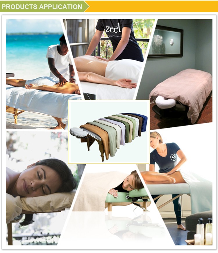 Wholesale Promotional China Manufacturer Massage Table Cotton Bed sheets