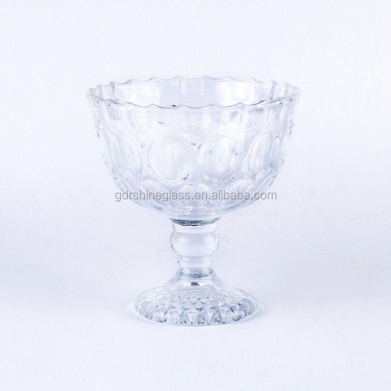 Glass Ice Cream cup glassware wholesale cafe coffee cups