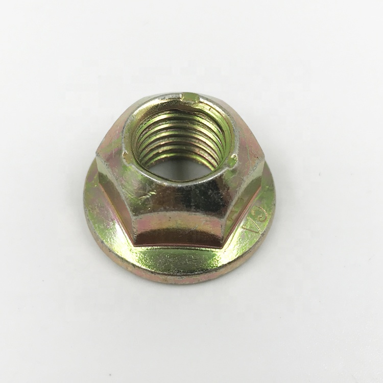 Din6927 Prevailing Torque Type All-metal Hexagon Flange Self Locking Nuts M12