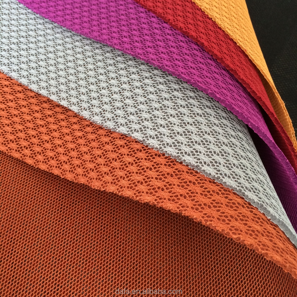 Breathable and wear-resistant 3d spacer mesh fabric for sport shoes