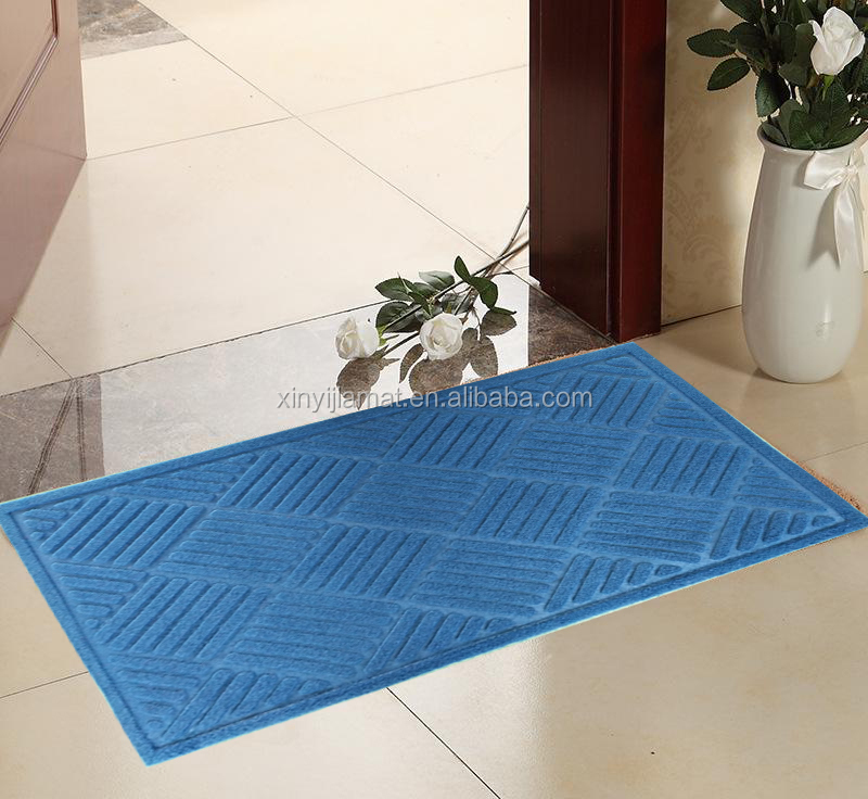 Прочный дверной коврик Gorilla Grip из ПВХ, 16*24 дюйма, сверхпрочный дверной коврик, для помещений и улицы, водонепроницаемый