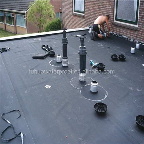 Отличная Водонепроницаемая кровельная мембрана из EPDM резины для строительства