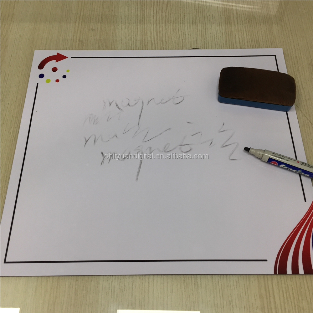 Custom Reusable Weekly Magnetic Dry Erase Whiteboard Planner For Fridge