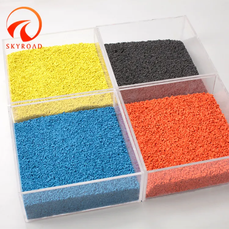 Best Price Recycled Black Epdm SBR Rubber Granules For Artificial Grass Infill