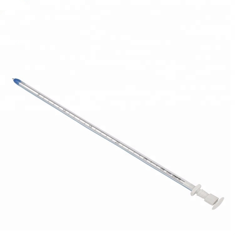 Medical Disposable PVC Chest Drainage Catheter Thoracic Drainage Catheter With/without Trocar