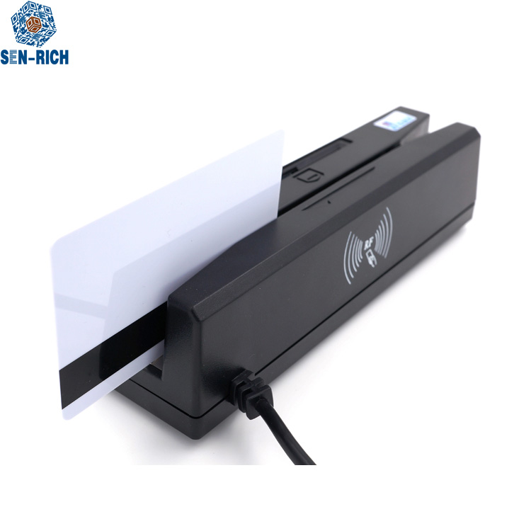 Мини Портативный USB тройной треки Hico-Loco magstripe кард-ридер