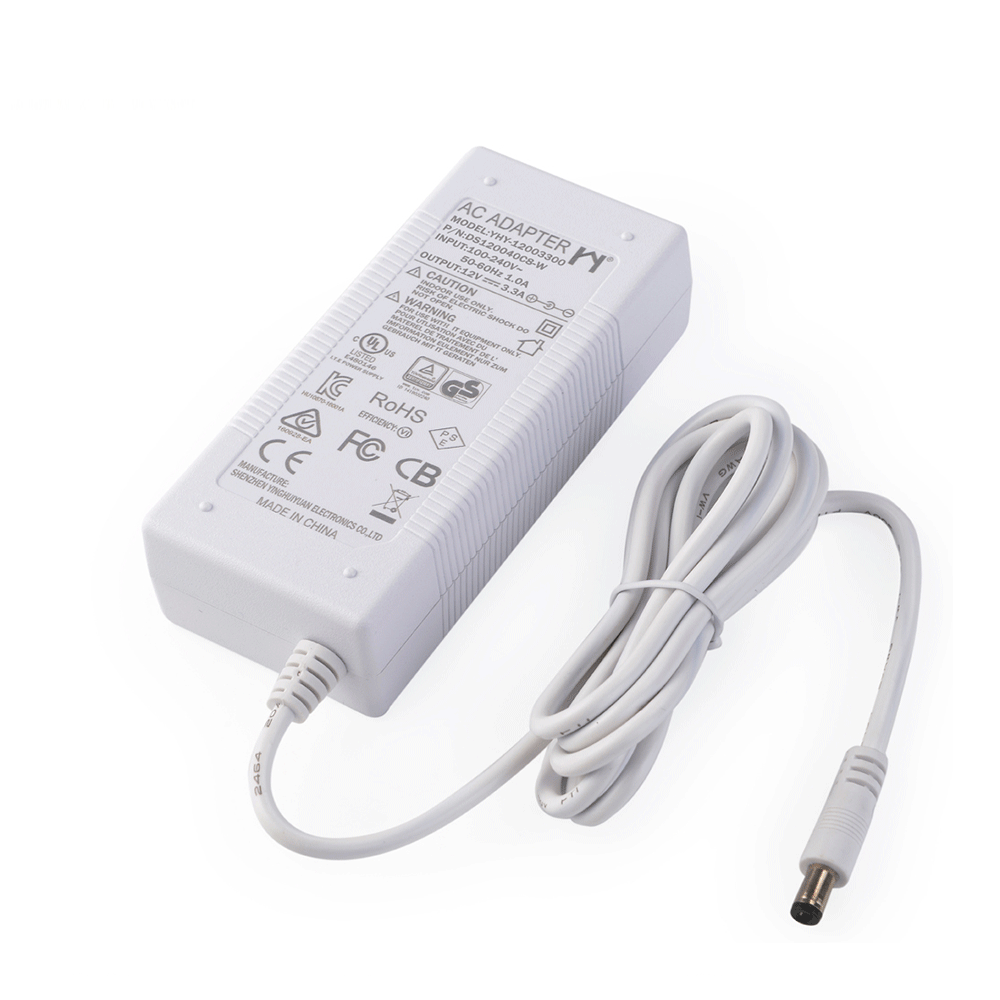 led Driver Ac Adopter 110v 3300ma With 12v 3.3a 40w Ac/dc Power Adapter 12 Volt 3amps 40w Gs Led Dc Power Adaptor Transformer