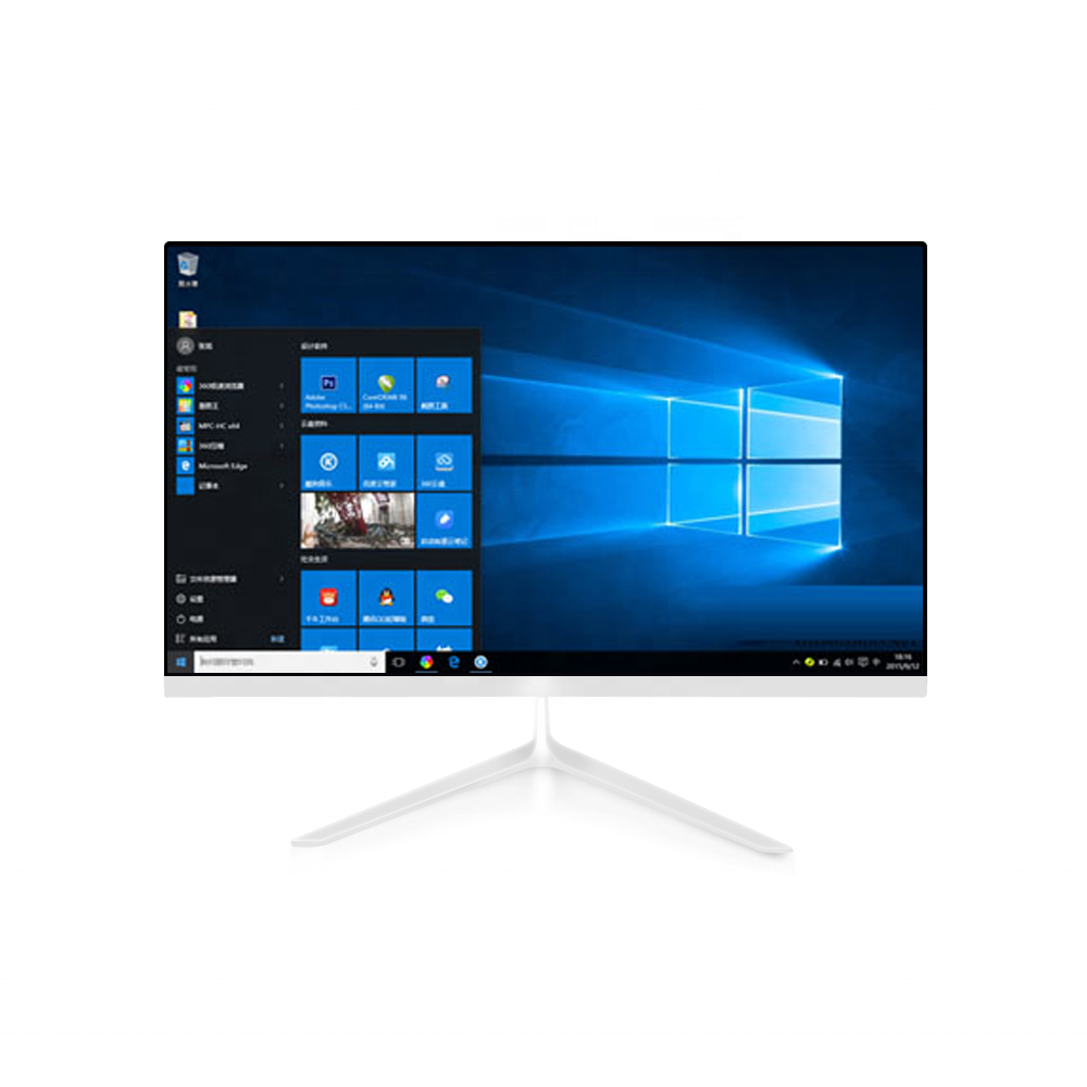 Собранный Персональный Игровой ПК с процессором core i5 диагональю 23,8 дюйма, игровой настольный компьютер с видеокартой