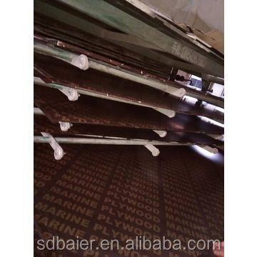 Cheap 18mm black/brown/red film faced plywood with brand name