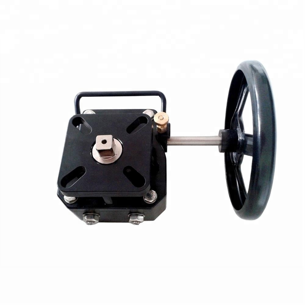 Declutchable Electric Pneumatic Actuator Parts Worm Gearbox