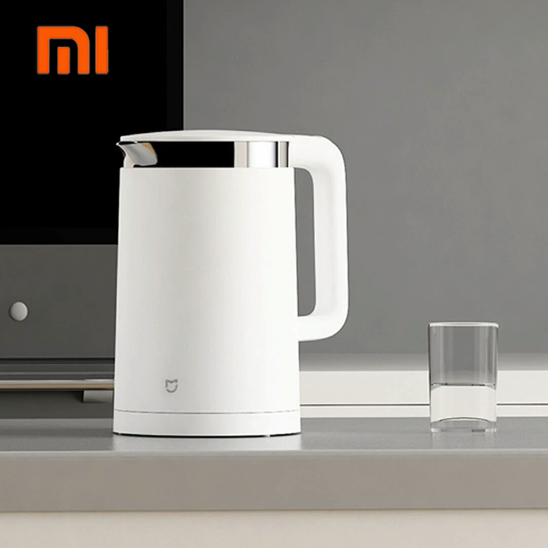 5 минут кипения нержавеющей стали 1.5л alexa echo смарт wifi Электрический чайник воды 1.5L xiaomi