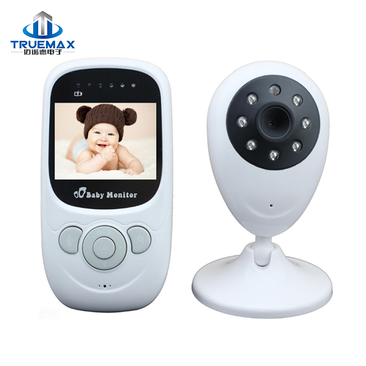SP880 Night Vision Lullabies Sleep Music 2.4'' LCD Wireless Video Baby Monitor